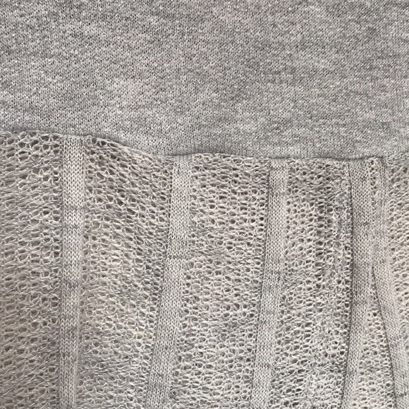 EXTRA Touch gray 3/4 sleeve loose knit back sweater size 3X - Picture 6 of 10